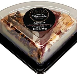 Atlanta Cheesecake Supreme Sampler Quarter Cheesecake, 12 Oz