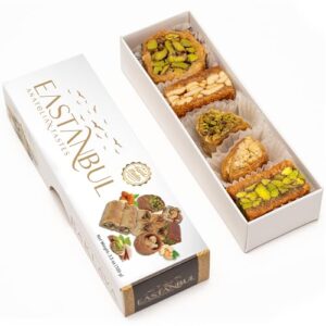 Eastanbul Baklava 3.5oz, Assorted Baklava Pastry, Baklava Gift Box, Mi…