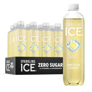 Sparkling Ice, Classic Lemonade Sparkling Water, Zero Sugar Flavored W…