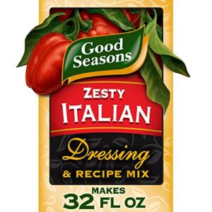 Good Seasons Zesty Italian Dressing & Recipe Seasoning Mix, 4 ct Packe…